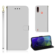 Mirror Motorola Moto E7 Power flip Hoesje - Zilver