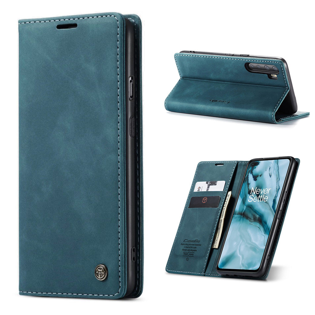 CaseMe OnePlus Nord vintage Hoesje - Groen