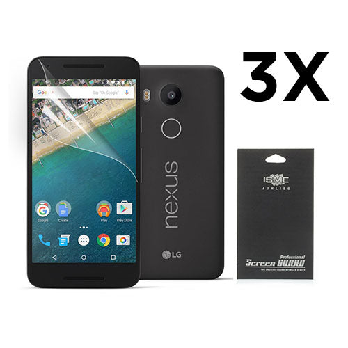 Schermbeschermer Voor Google Nexus 5X. 3 Stuks.