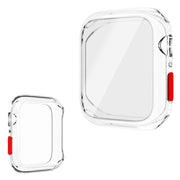 Apple Watch Series 6 / 5 44mm hoesje met gehard glas - Transparant