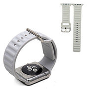 Apple Watch Series 6 / 5 40mm siliconenn horlogeband - Grijs