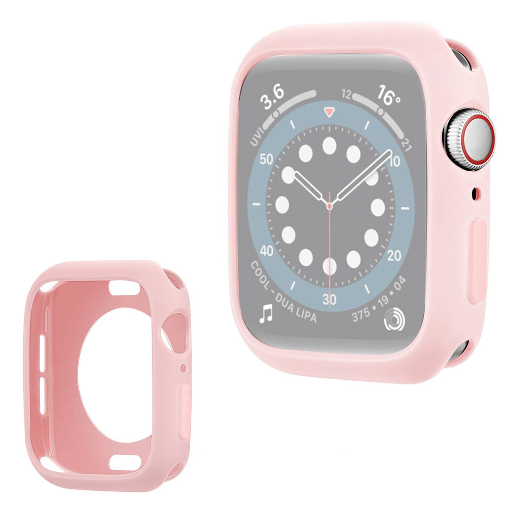Apple Watch Series 6 / 5 40mm snoepjeskleur siliconenn montuur - Alles Roze