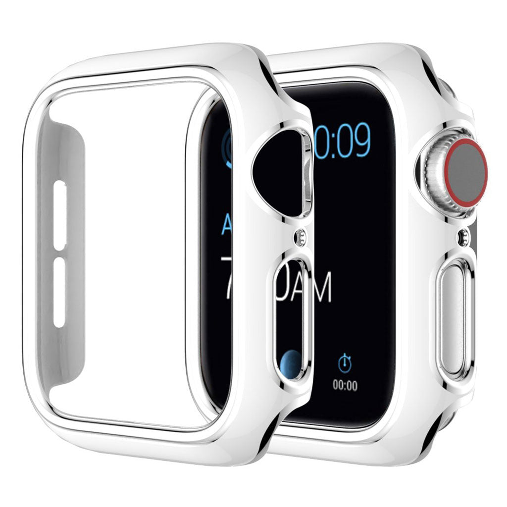 Apple Watch Series 6 / 5 40mm kleuraccessoires - Wit / Zilver