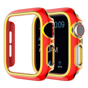 Apple Watch Series 6 / 5 40mm kleuraccessoires - Rood / Goud