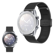 Samsung Galaxy Watch 3 (41mm) roestvrij stalen horlogeband - Zwart