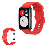Huawei Watch Fit siliconenn armband - Rood