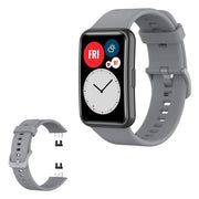 Huawei Watch Fit siliconenn horlogeband - Grijs