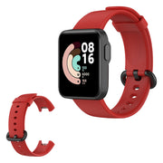 Xiaomi Mi Watch Lite eenvoudige siliconenn horlogeband - Rood