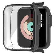 Xiaomi Mi Watch Lite / Redmi Watch glanzend hoesje - Zwart