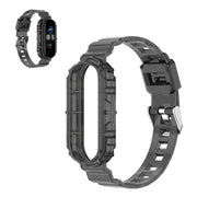 Xiaomi Mi Smart Band 6 doorzichtige horlogeband - Zwart