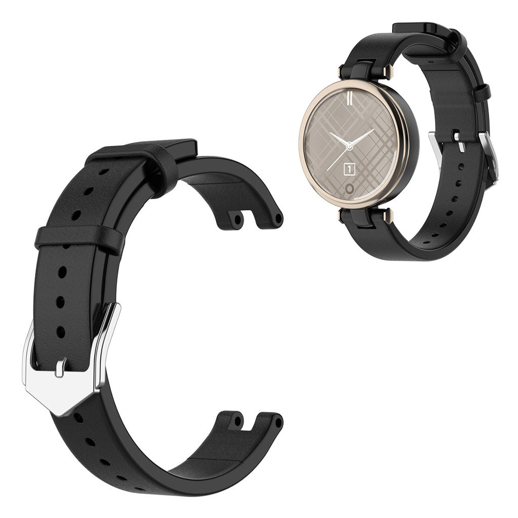 Garmin Lily effen kleuren armband - Zwart