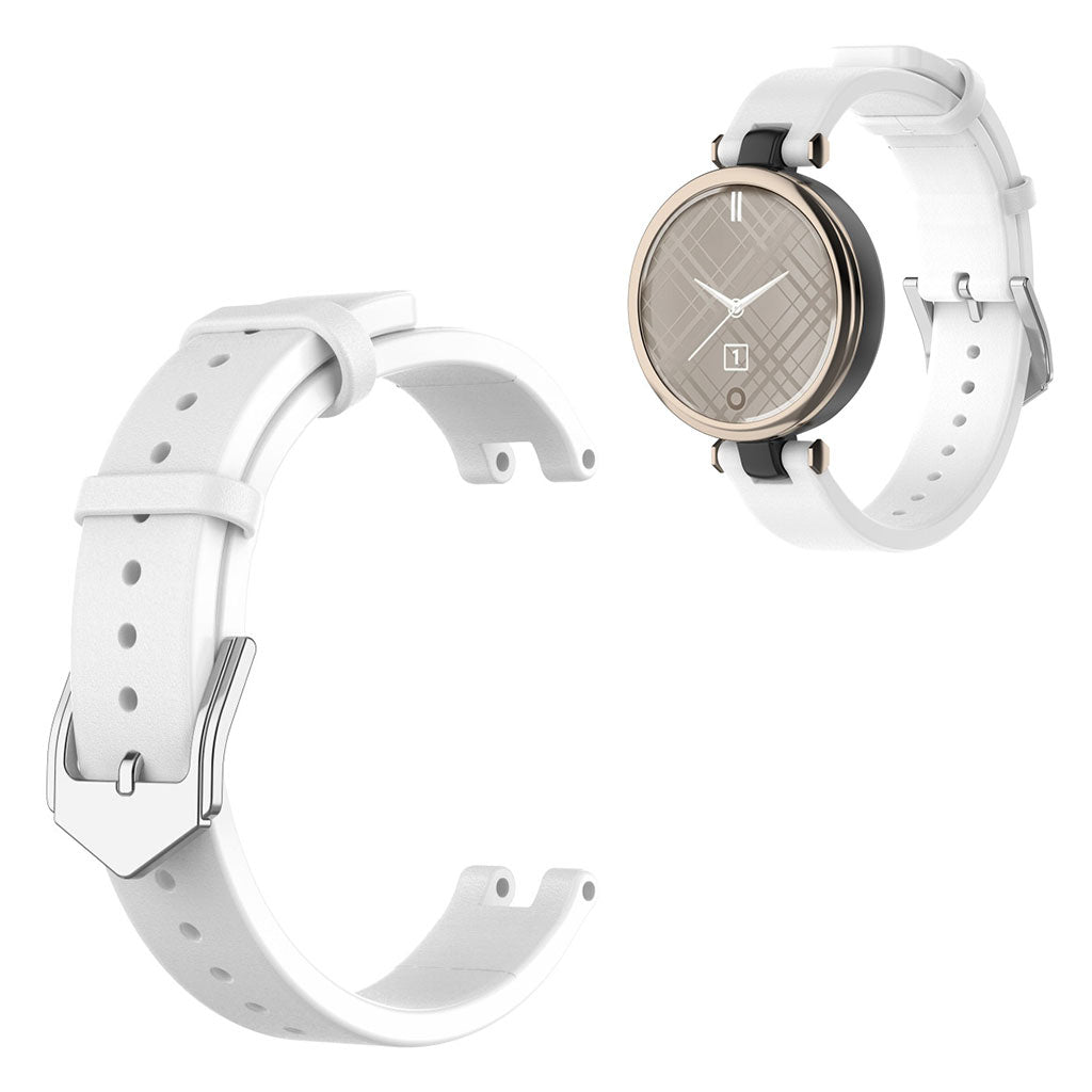 Garmin Lily effen gekleurde armband - Wit