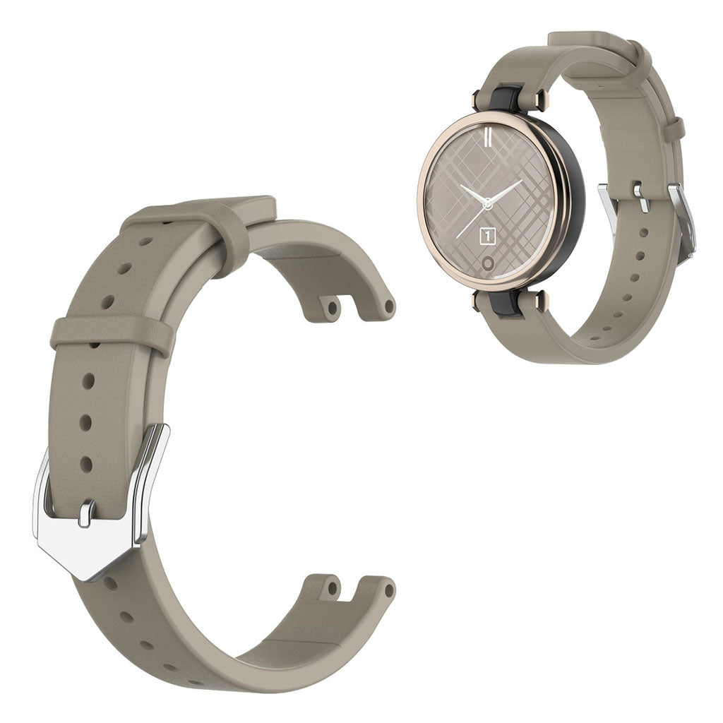 Garmin Lily effen gekleurde armband - Khaki