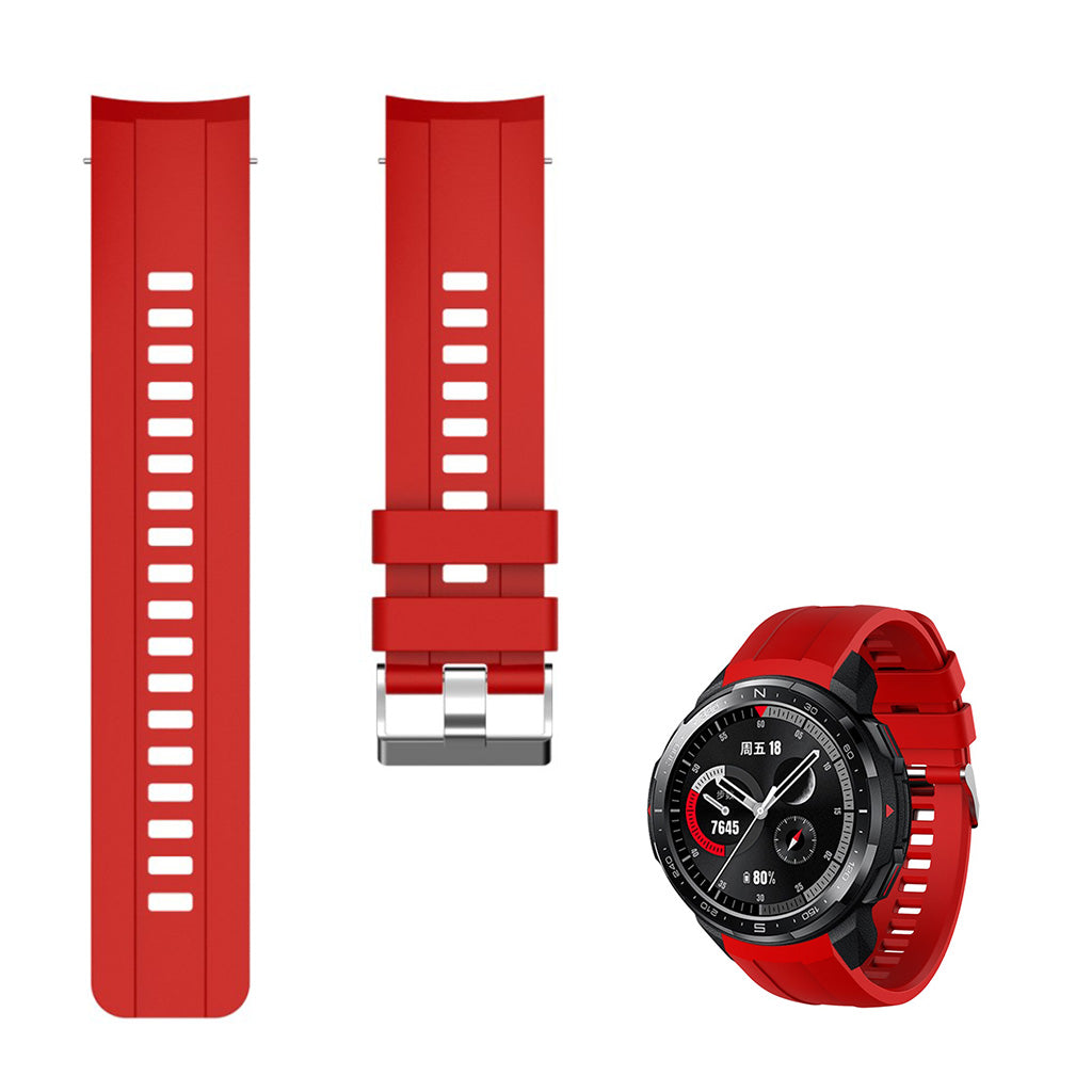 Honor Watch GS Pro siliconenn horlogeband - Rood