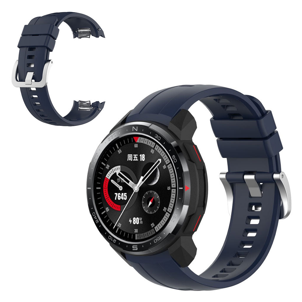 Honor Watch GS Pro siliconenn horlogeband - Marineblauw