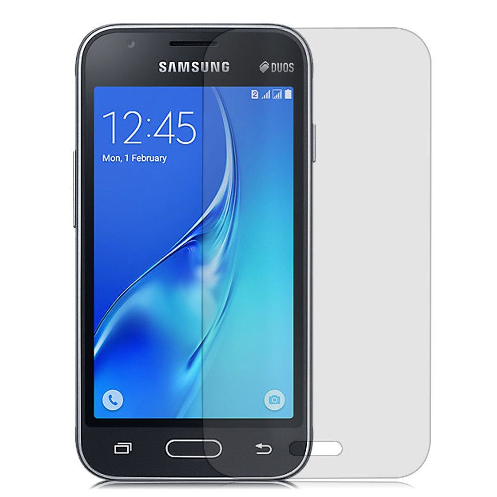 Samsung Galaxy J1 Mini Scherm Cover van gehard glas