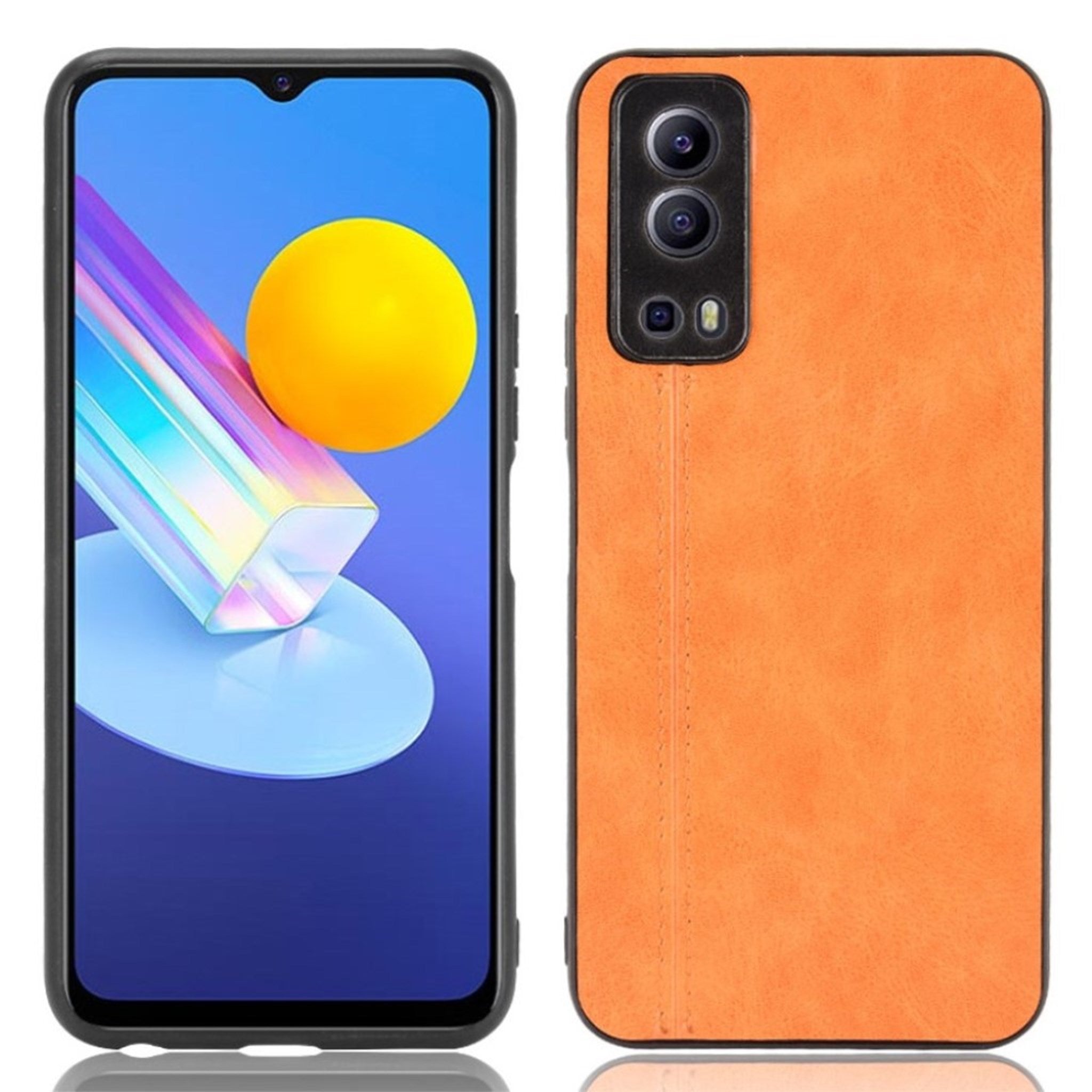 Admiral Vivo iQOO Z3 / Vivo Y72 5G Hoesje - Geel