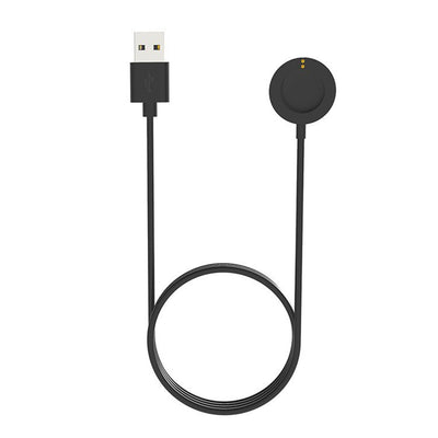 1m USB magnetische oplaaddockkabel voor Michael Kors horloge - Zwart