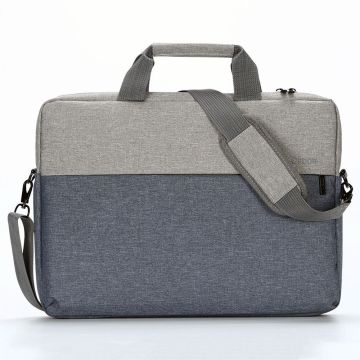 OKADE T52 15,6-inch Laptoptas Schoudertas Waterdichte Notebooktas (met Schouderriem) - Grijs
