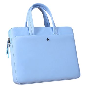 C81-15-15,6 " Computer Hoesje Draagbare Laptoptas met Pluche Voering Opbergtas voor Laptop Accessoires - Blauw