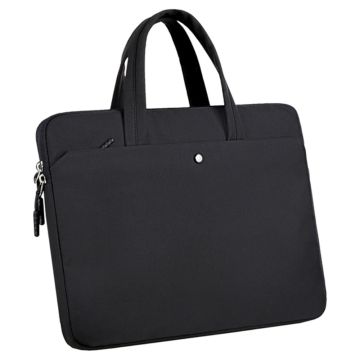 C81-15-15,6" Computerhoes Draagbare Laptoptas met Pluche Voering Opbergtas voor Laptop Accessoires - Zwart