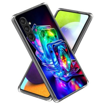 Vibe Samsung Galaxy A16 hoesje - Kleurrijke Speelkaarten