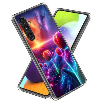 Vibe Samsung Galaxy A16 hoesje - Bloem Met Bladeren