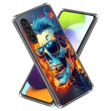 Vibe Samsung Galaxy A16 hoesje - Vlammenschedel