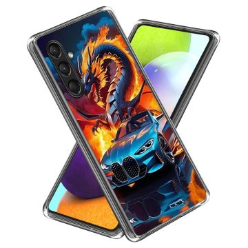 Vibe Samsung Galaxy A16 hoesje - Sportwagen Met Draak