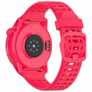 Coros Pace 3 / Apex 2 Pro / Apex Pro Siliconen Horlogeband Solid Color 22mm Horlogeband - Rood