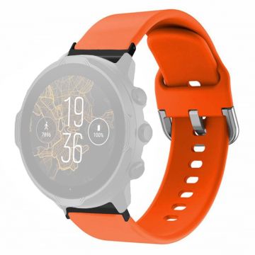 Suunto Spartan Sport Pols HR Baro / Suunto 7 Horlogeband 24mm Verstelbaar Flexibel Bandje - Oranje