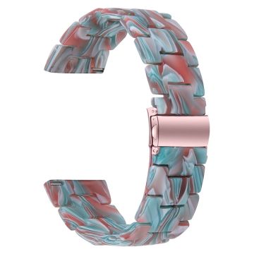 Vervangingsband voor KALINCO waterdicht hars sport horloge band - Emerald Red