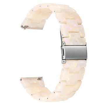 Waterdicht Resin Bandje voor KALINCO Vervangend Sporthorloge Bandje - Fluorescentie Wit