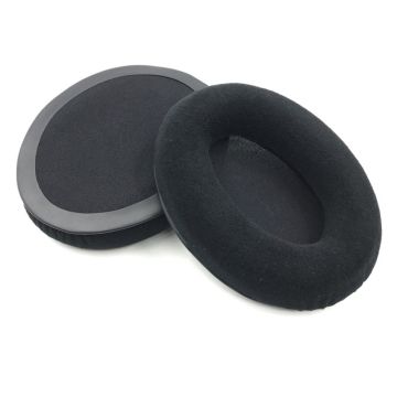 1 paar Hyperx Cloud II / Alpha S / Stinger / Flight koptelefoon oorkussens Velvet+Sponge Oorwarmers - Zwart