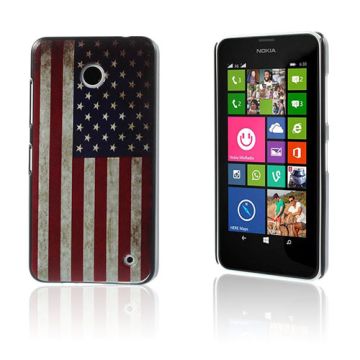 Persson Nokia Lumia 630/635 Hoes - Vintage American Flag