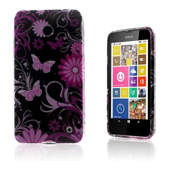 Westergaard Nokia Lumia 630 Hoes - Butterflies And Flowers