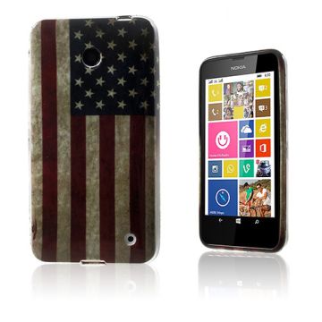 Westergaard Nokia Lumia 630 Hoes - Vintage USA Flag