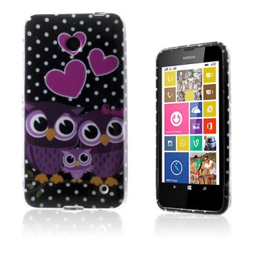 Westergaard Nokia Lumia 630 Hoes - Love Hearts And Owls