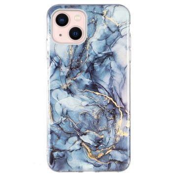 Marble design iPhone 15 Hoesje - Grijs