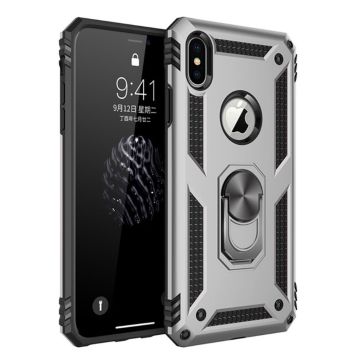 Bofink Combat iPhone Xs Max Hoesje - Zilver