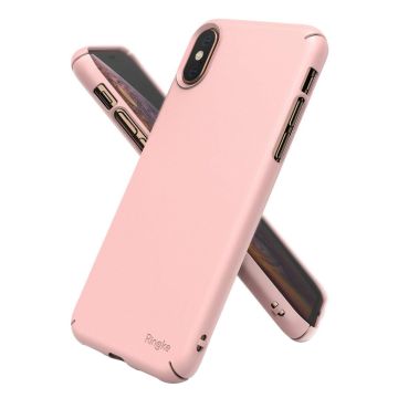 Ringke SLIM voor iPhone X/XS - Perzik Roze