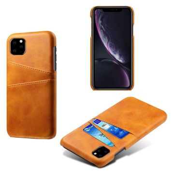 Dual Card iPhone 11 Pro Max Hoesje - Oranje