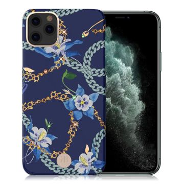 Kingxbar iPhone 11 Pro Max Luxury Swarovski Hoesje - Blauw