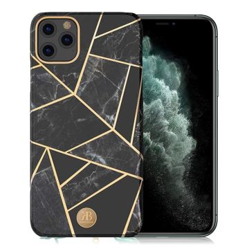 Kingxbar iPhone 11 Pro Max Hoesje - Zwart Pattern