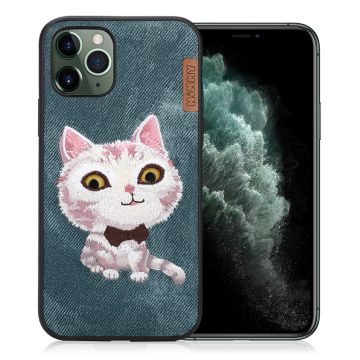 Nimmy Big Eyes iPhone 11 Pro Max Embroidered Hoes - Blauw