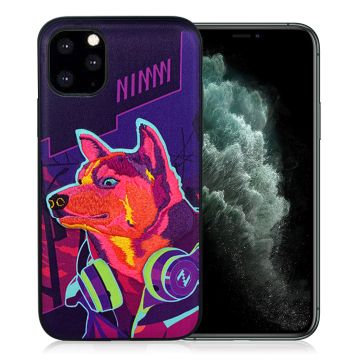 Nimmy Remix iPhone 11 Pro Max Embroidered Hoes - Purper