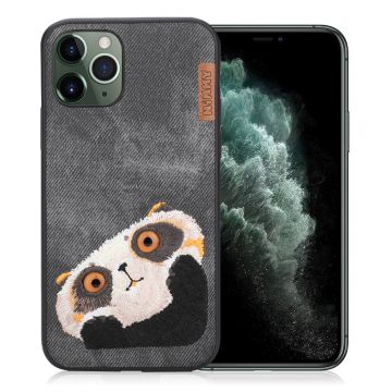 Nimmy Big Eyes iPhone 11 Pro Max Embroidered Hoes - Zwart