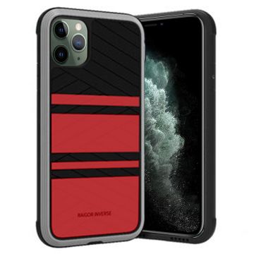 Raigor Inverse MICHELA Hoes voor iPhone 11 Pro Max - Rood