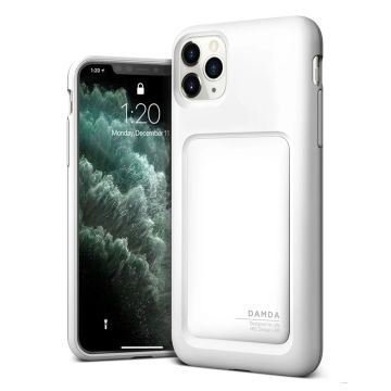 VRS Design Damda High Pro Shield voor iPhone 11 Pro Max - Crème Wit