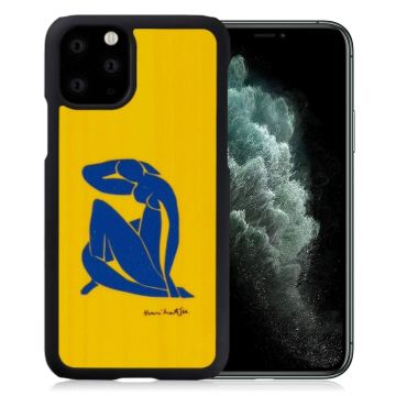 Man&Wood premium Hoesje for iPhone 11 Pro Max - Nu bleu